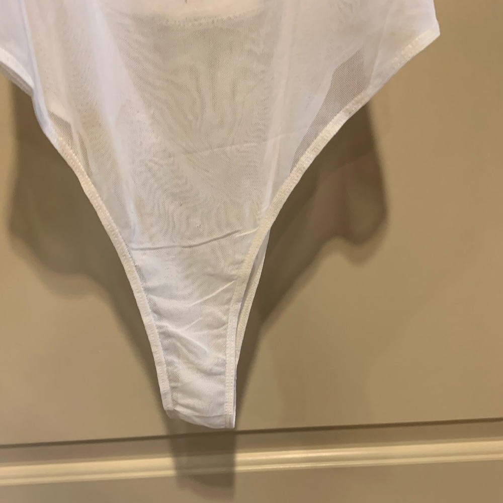 Dolls Kill satin & mesh bodysuit - Picture 6 of 16